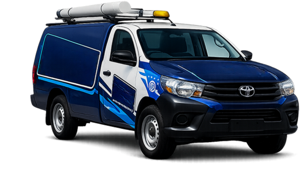 Dean Park Blocked Drains service van