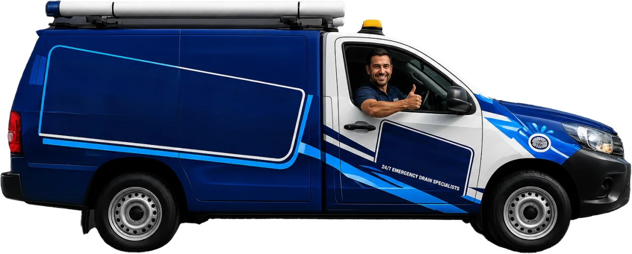 Service van parked on a Dean Park street